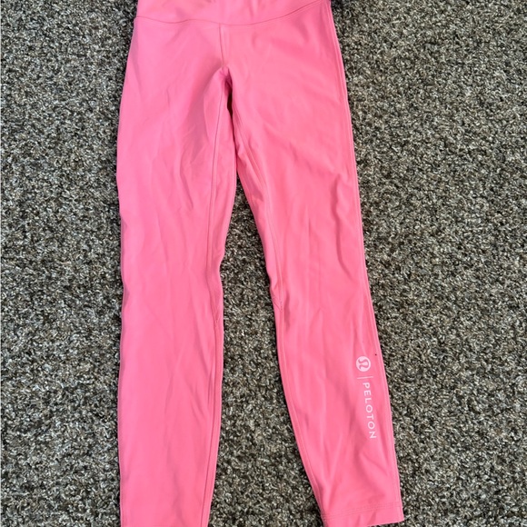 Lululemon/peloton pink Align leggings. Brand new with tags. Double layer fabric. - Picture 1 of 4